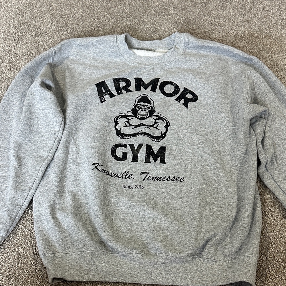 Armor Gym Gray Sweatshirt